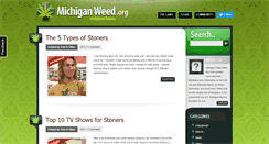 Desktop Screenshot of michiganweed.org